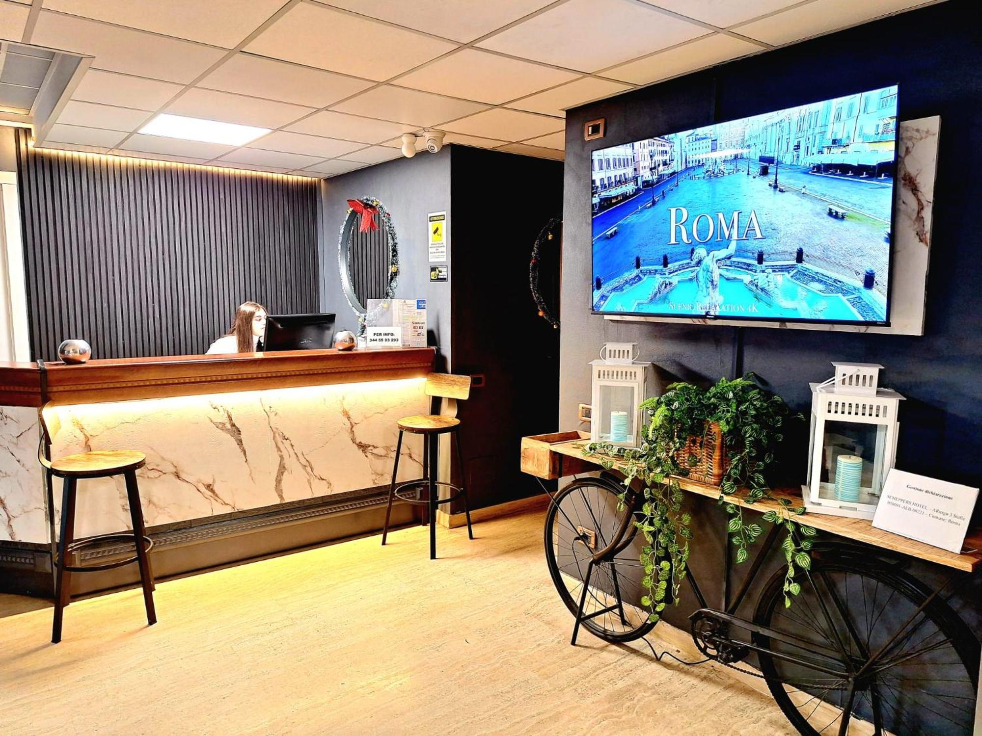 Scheppers Hotel Рим Екстериор снимка